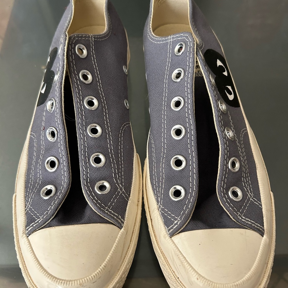 Men/womens Gray Canvas Sneakers
